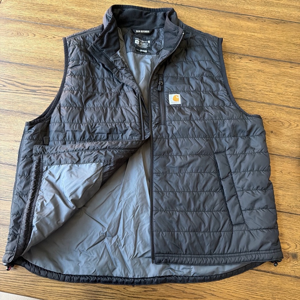 Carhartt Gray Rain Defender Vest